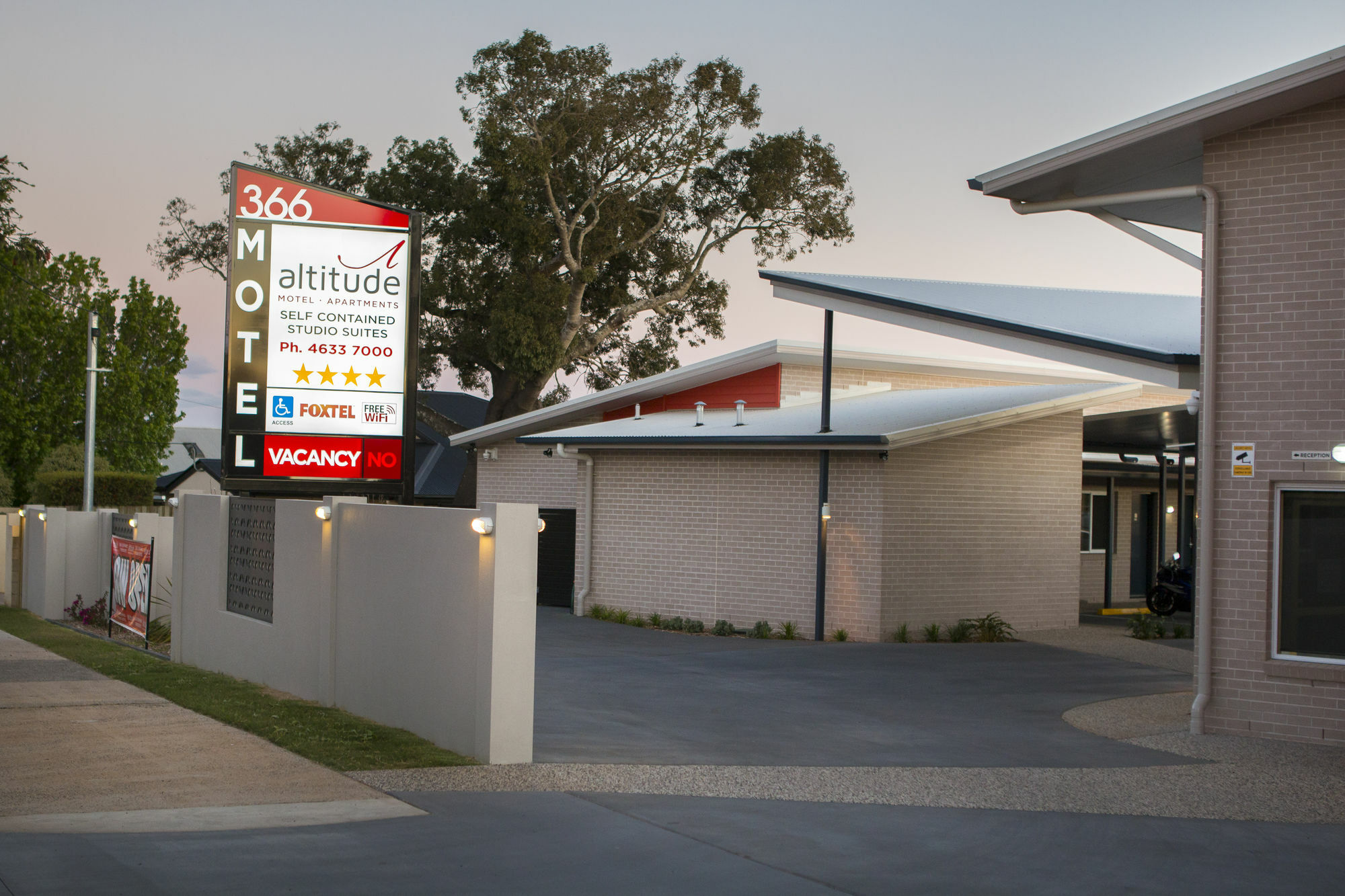 Altitude Motel Apartments Toowoomba Ngoại thất bức ảnh